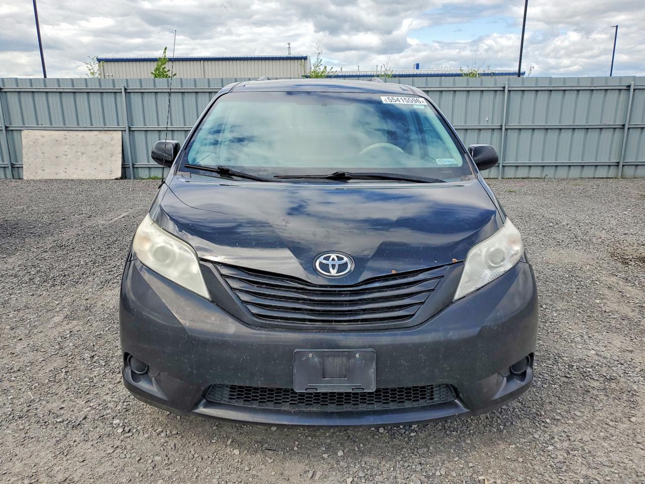 2014 Toyota Sienna Черный vin: 5TDZK3DC4ES494472