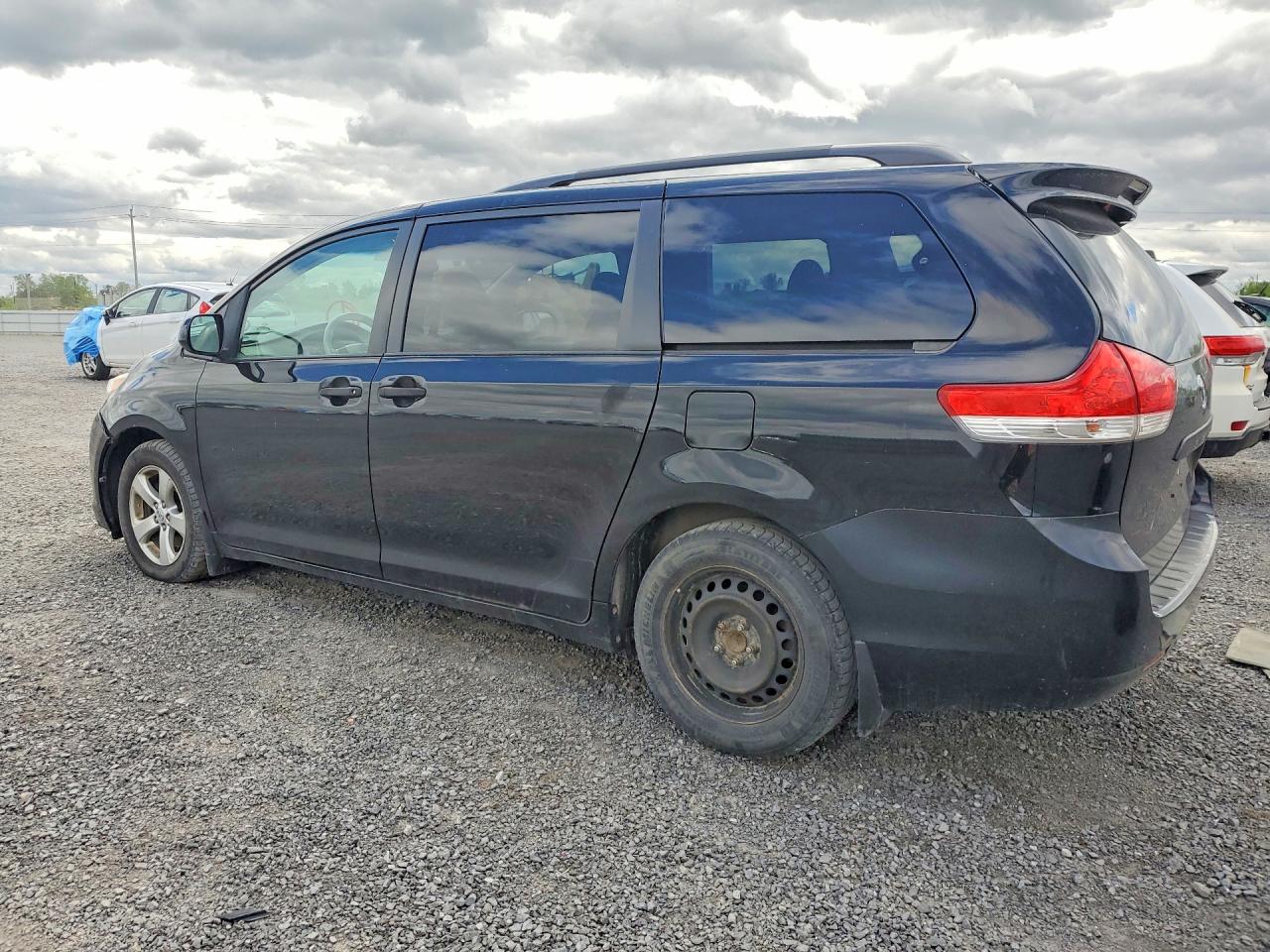 2014 Toyota Sienna Черный vin: 5TDZK3DC4ES494472