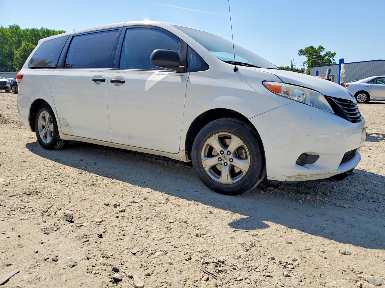 2013 Toyota Van White vin: 5TDZK3DC5DS289239
