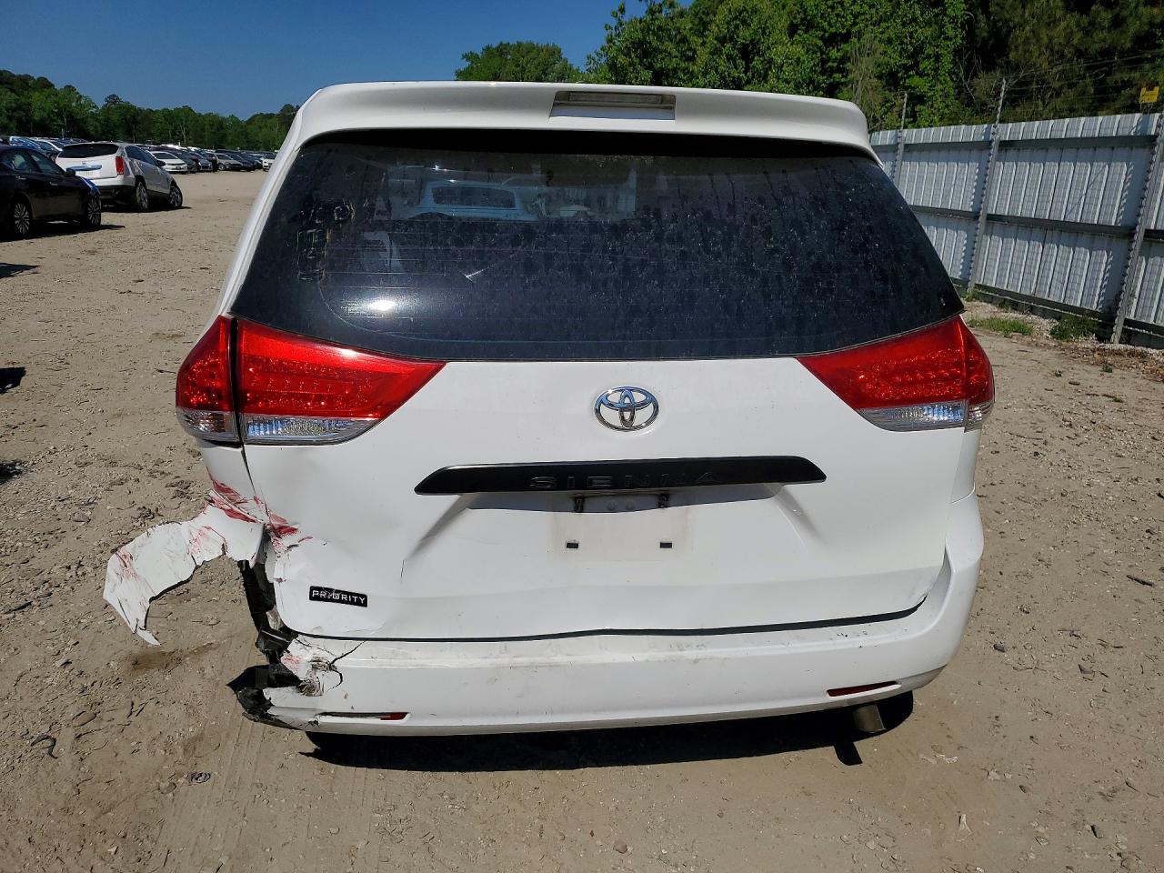2013 Toyota Van White vin: 5TDZK3DC5DS289239