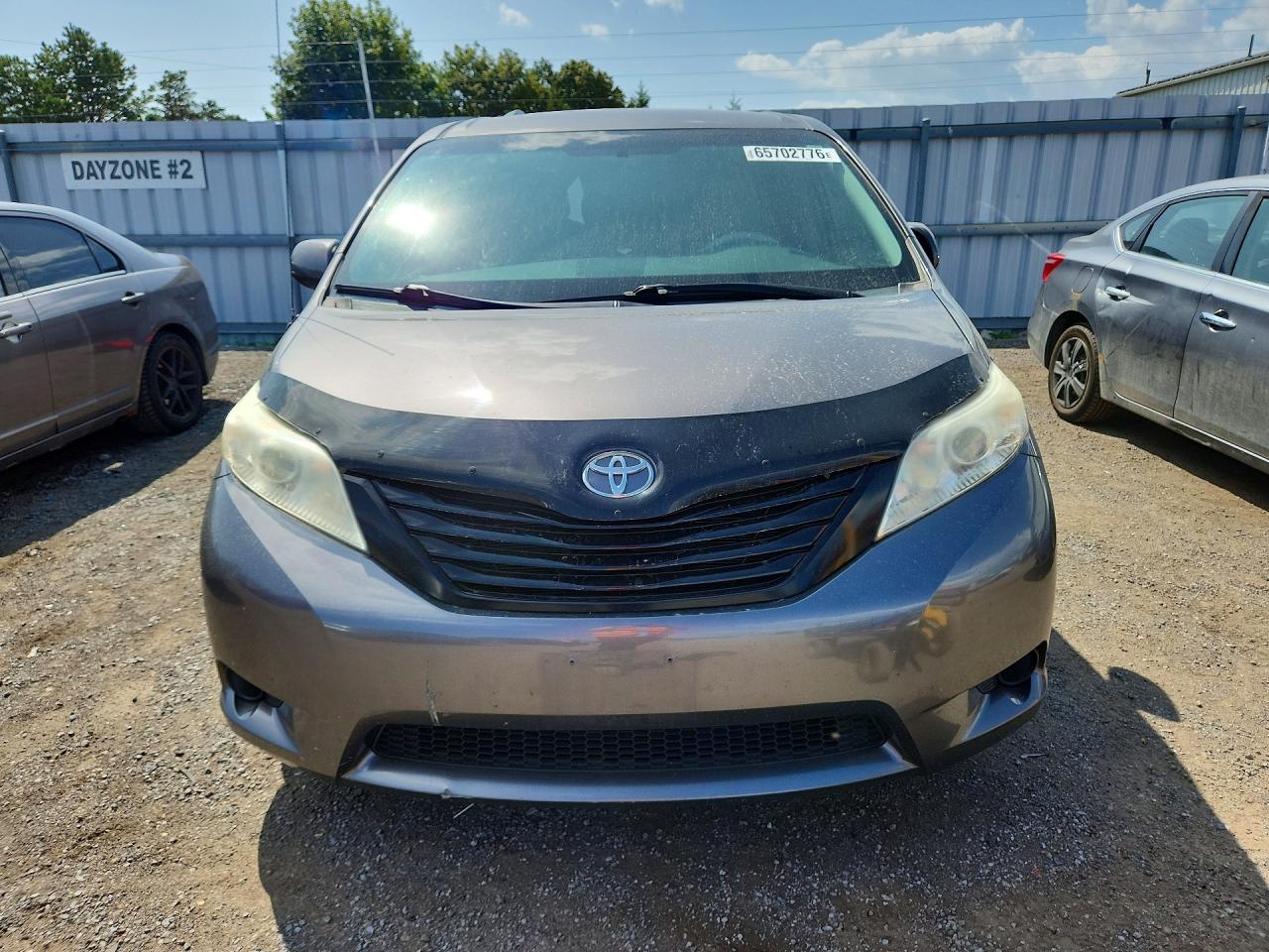 2014 Toyota Sienna L 7-passenger Gray vin: 5TDZK3DC5ES448438