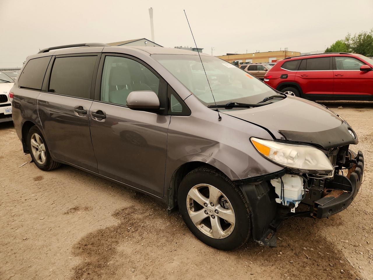2012 Toyota Sienna Base 7-passenger Gray vin: 5TDZK3DC6CS197328