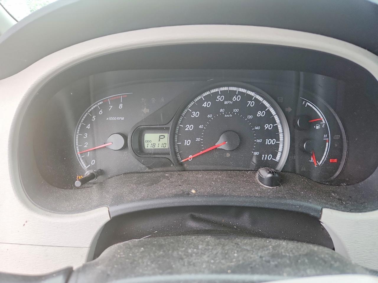 2012 Toyota Sienna Base 7-passenger Серый vin: 5TDZK3DC6CS206299