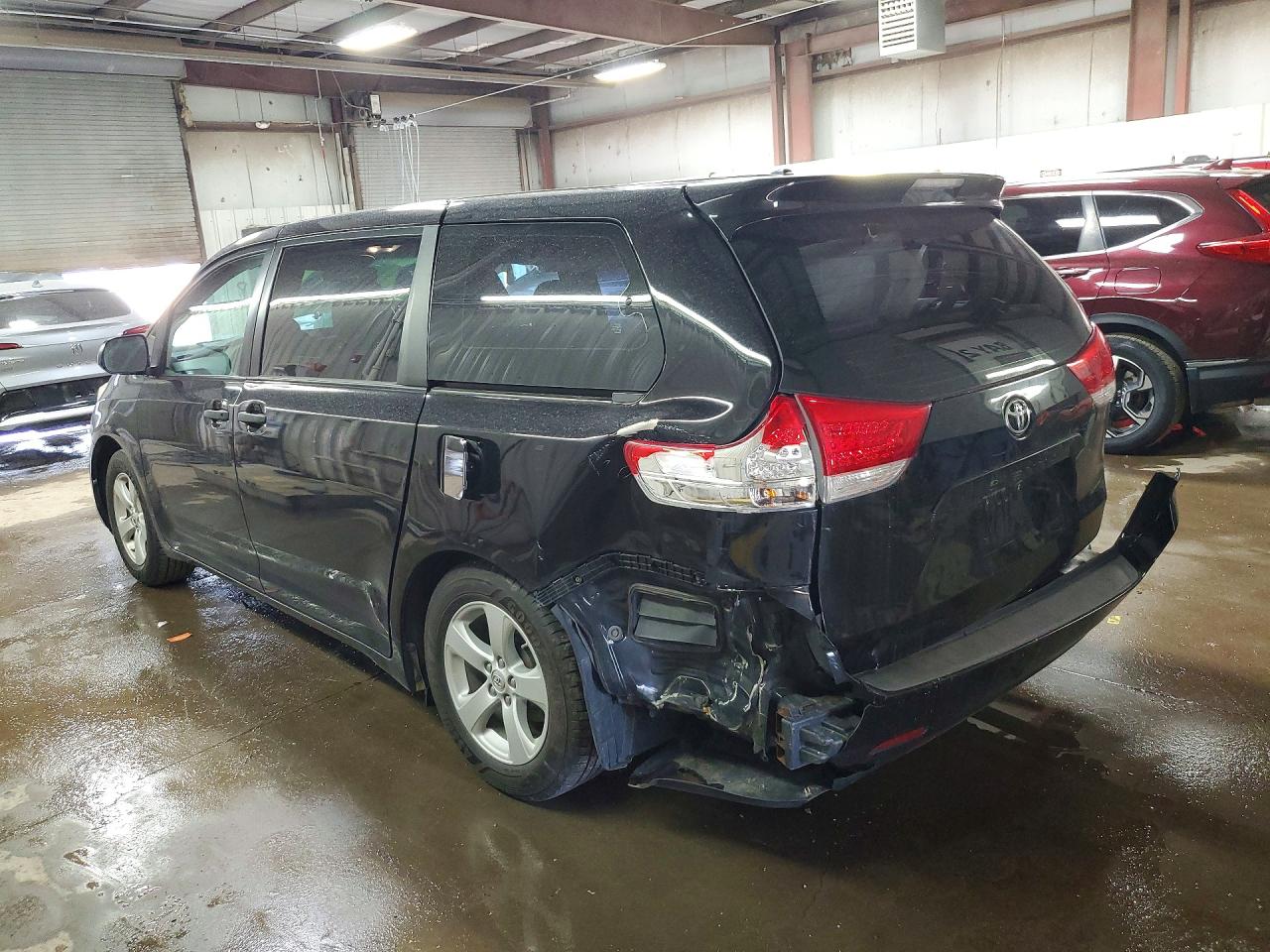 2013 Toyota Sienna L 7-passenger Black vin: 5TDZK3DC8DS398505