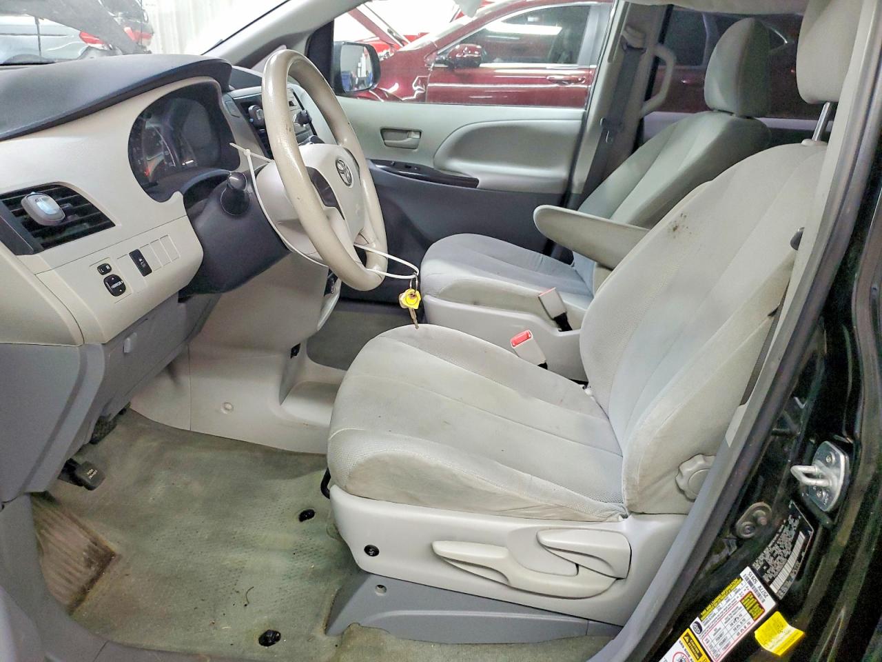 2013 Toyota Sienna L 7-passenger Black vin: 5TDZK3DC8DS398505
