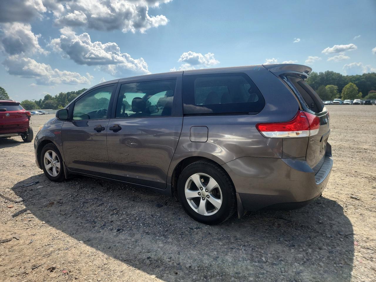 2013 Toyota Sienna L 7-passenger Gray vin: 5TDZK3DC8DS398536