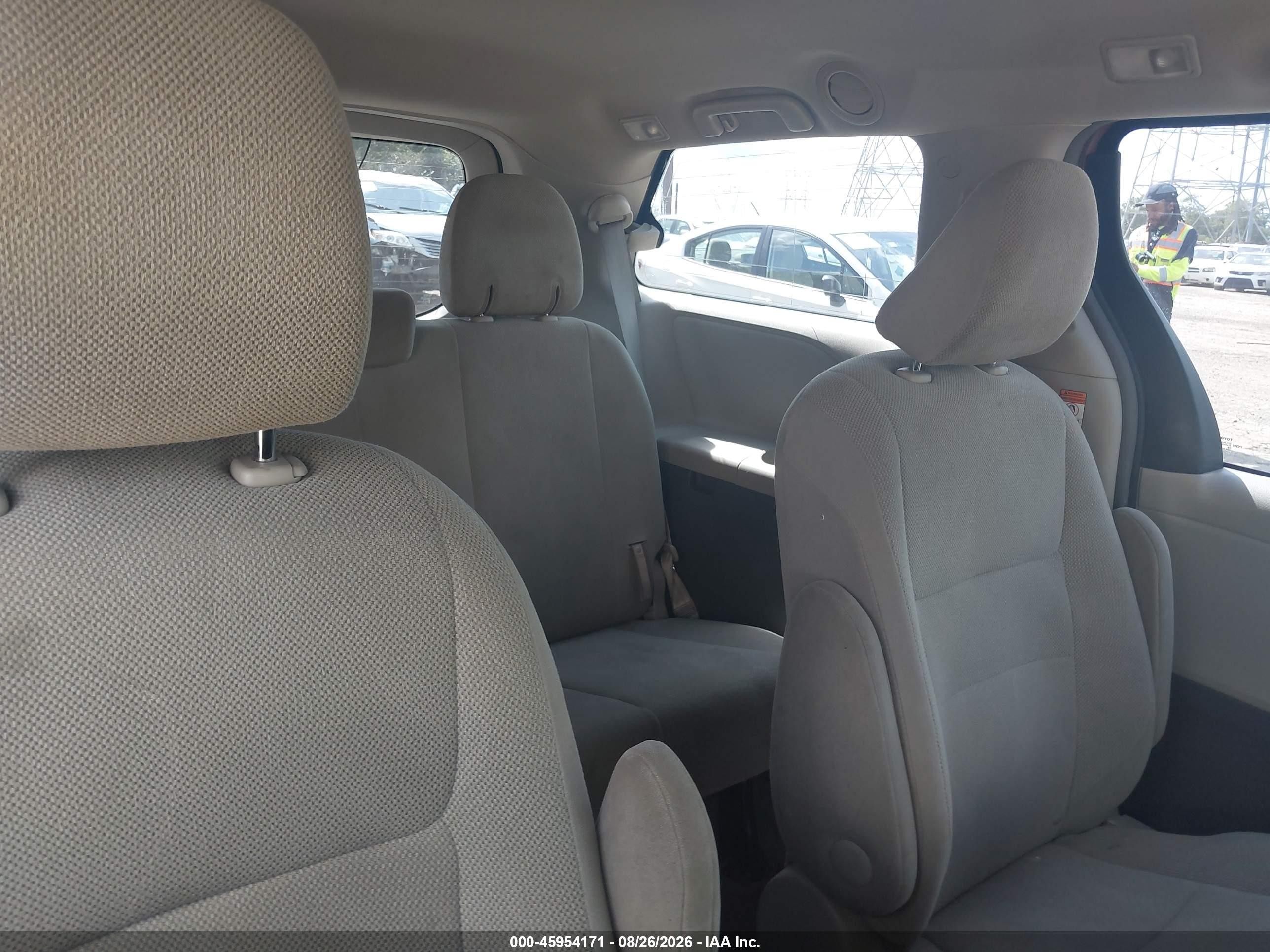 2015 Toyota Sienna L 7 Passenger Бордовый vin: 5TDZK3DC8FS633634