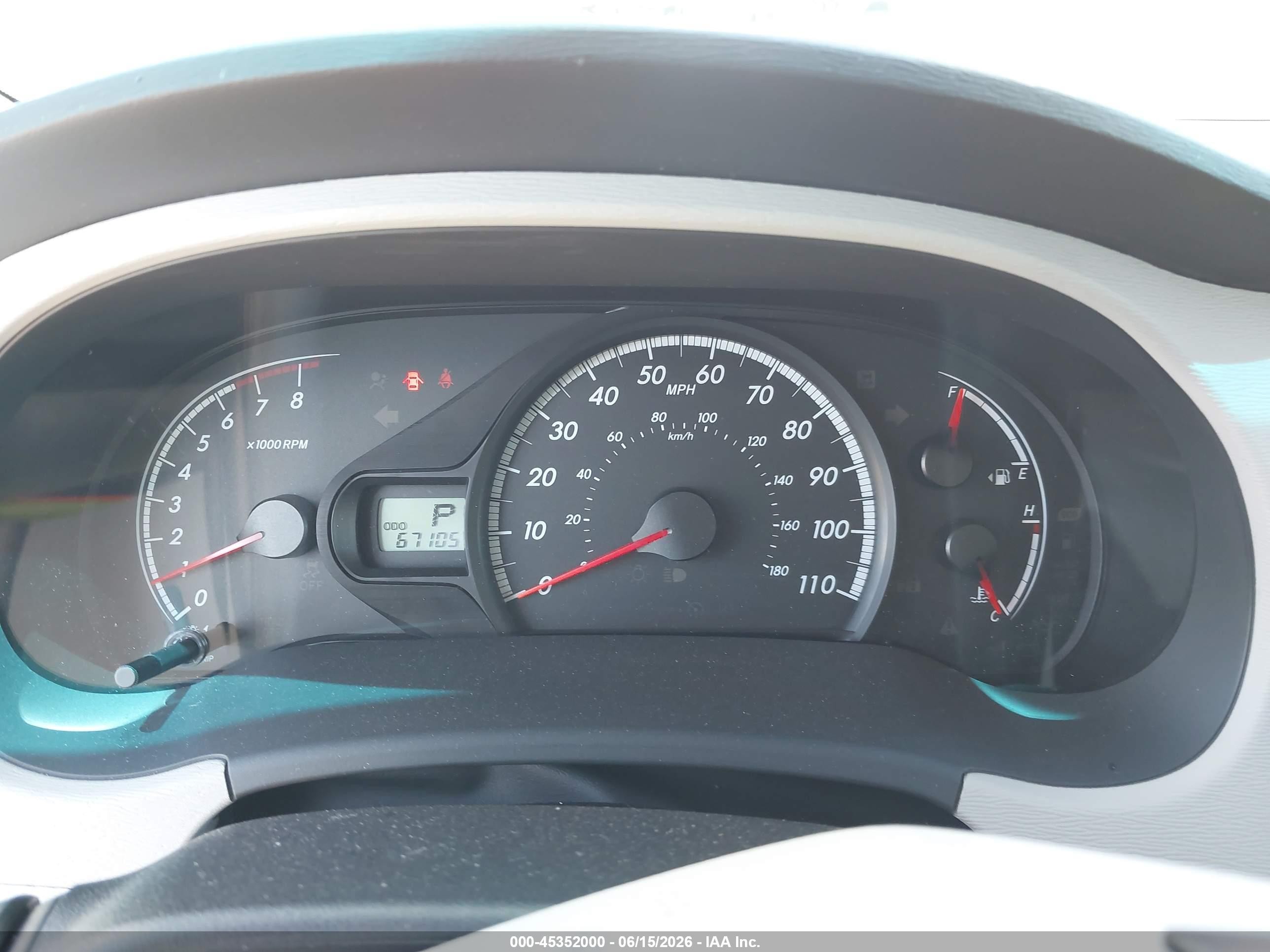 2013 Toyota Sienna L V6 7 Passenger Red vin: 5TDZK3DC9DS357378