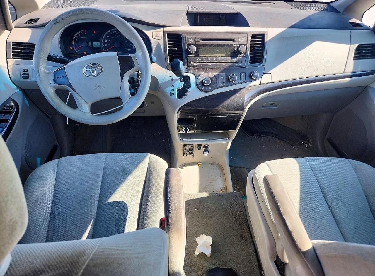 2014 Toyota Sienna L 7-passenger Gray vin: 5TDZK3DC9ES408024