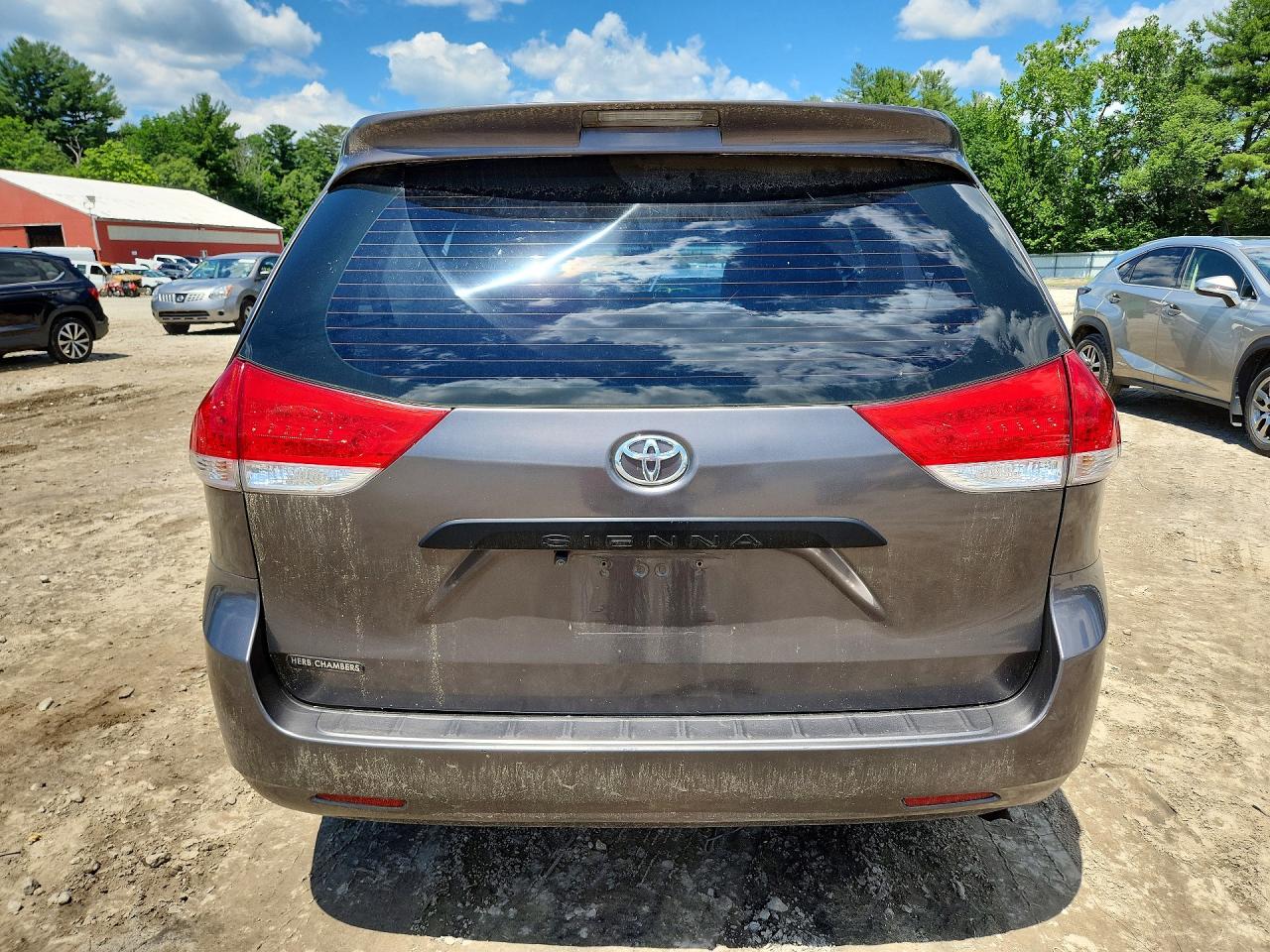 2013 Toyota Sienna L 7-passenger Gray vin: 5TDZK3DCXDS365568
