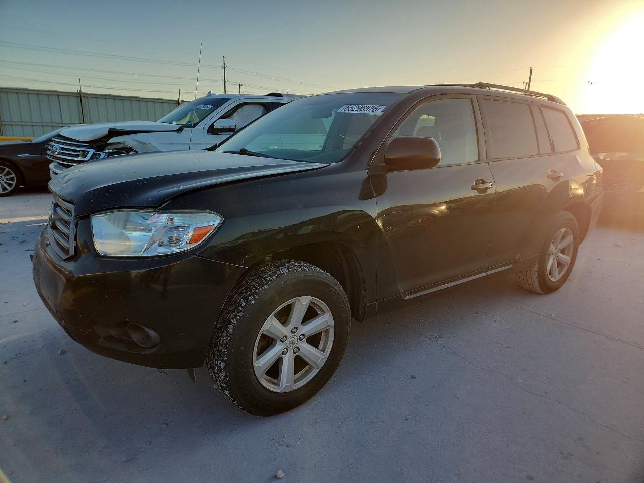 2010 Toyota Highlander Base Charcoal vin: 5TDZK3EH0AS002430