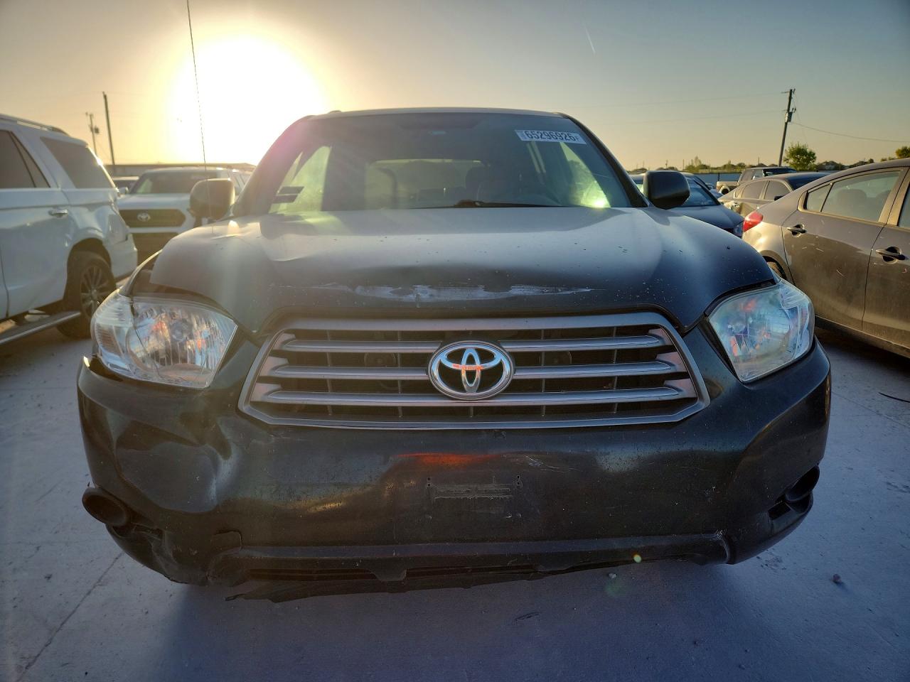 2010 Toyota Highlander Base Charcoal vin: 5TDZK3EH0AS002430