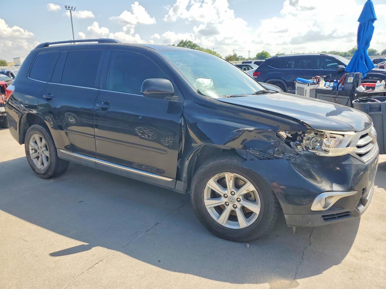 2011 Toyota Highlander Se Black vin: 5TDZK3EH0BS025580