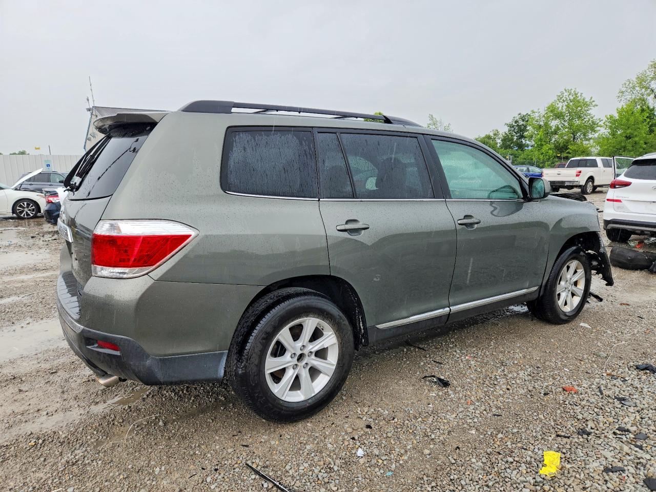 2011 Toyota Highlander Se Зеленый vin: 5TDZK3EH0BS030780