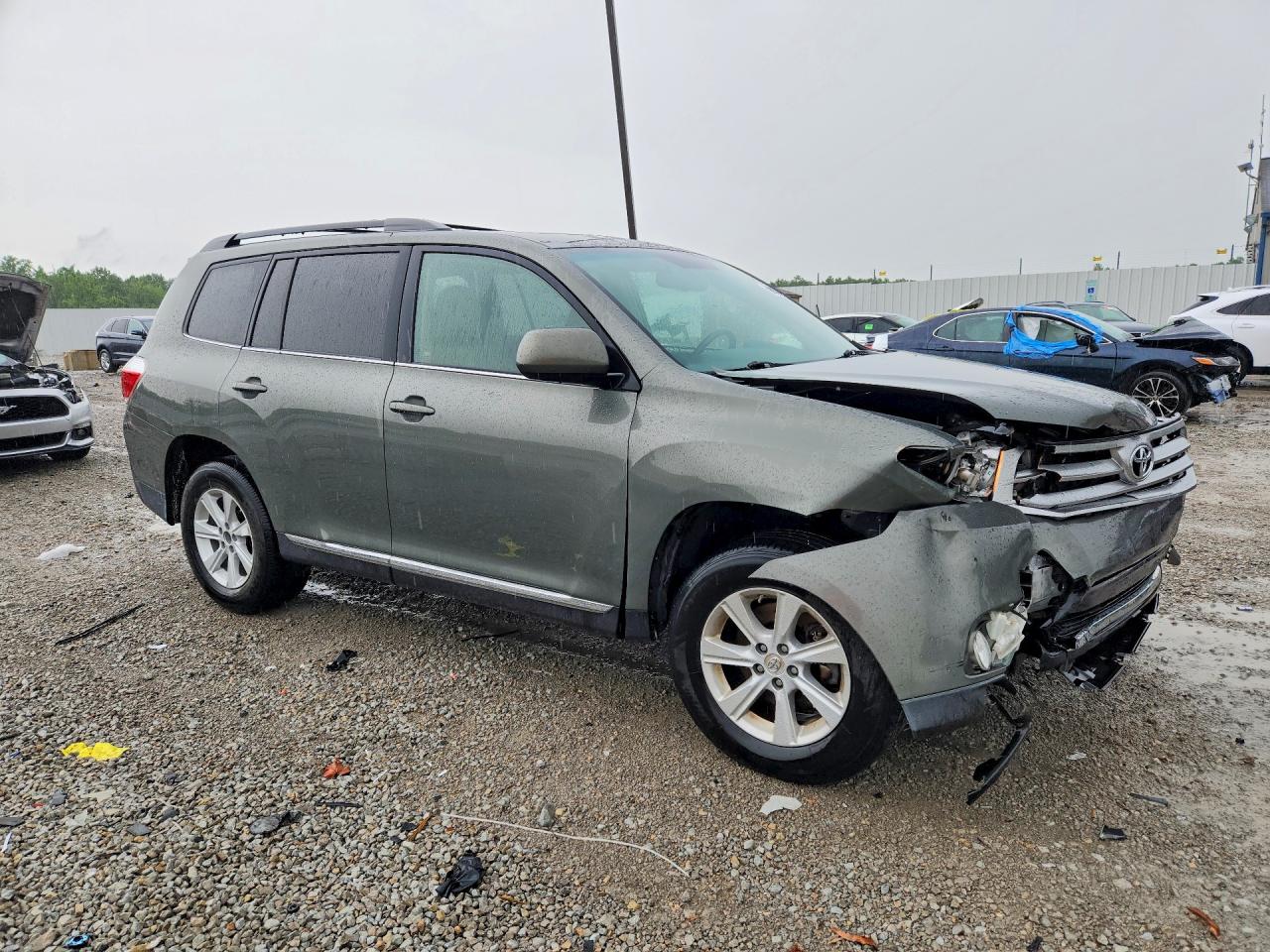 2011 Toyota Highlander Se Зеленый vin: 5TDZK3EH0BS030780