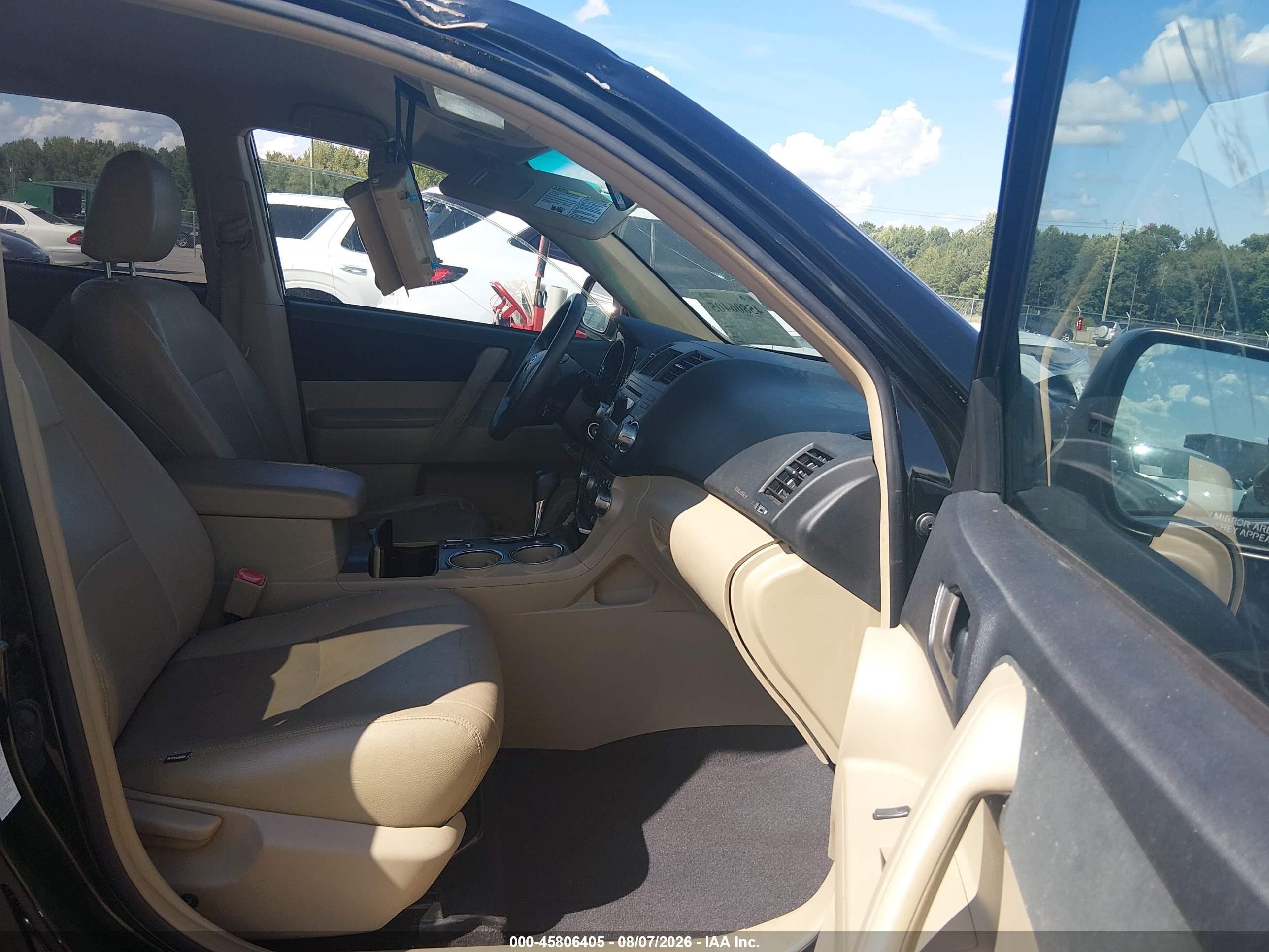2011 Toyota Highlander Base V6 Black vin: 5TDZK3EH0BS032674