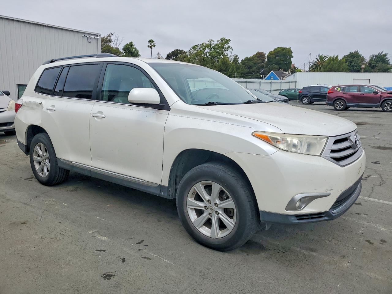 2012 Toyota Highlander Se White vin: 5TDZK3EH0CS062730