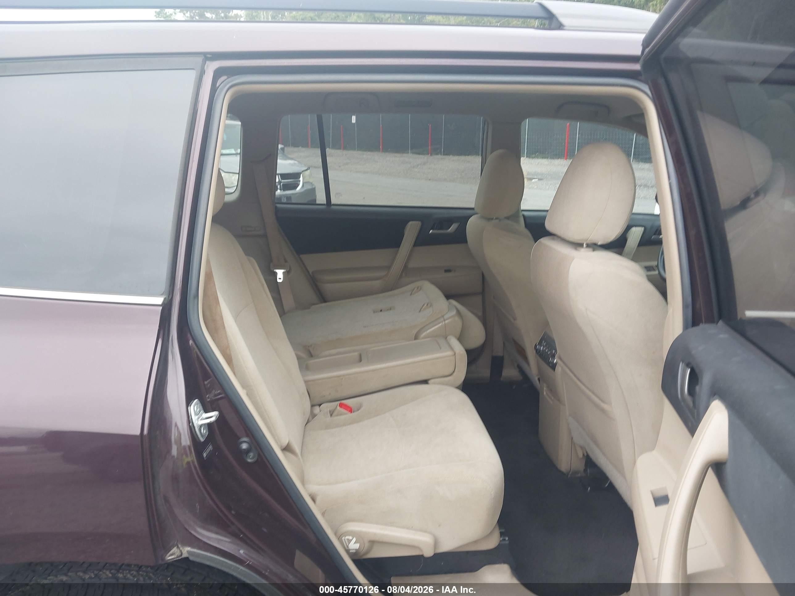 2012 Toyota Highlander Base V6 Black vin: 5TDZK3EH0CS086462