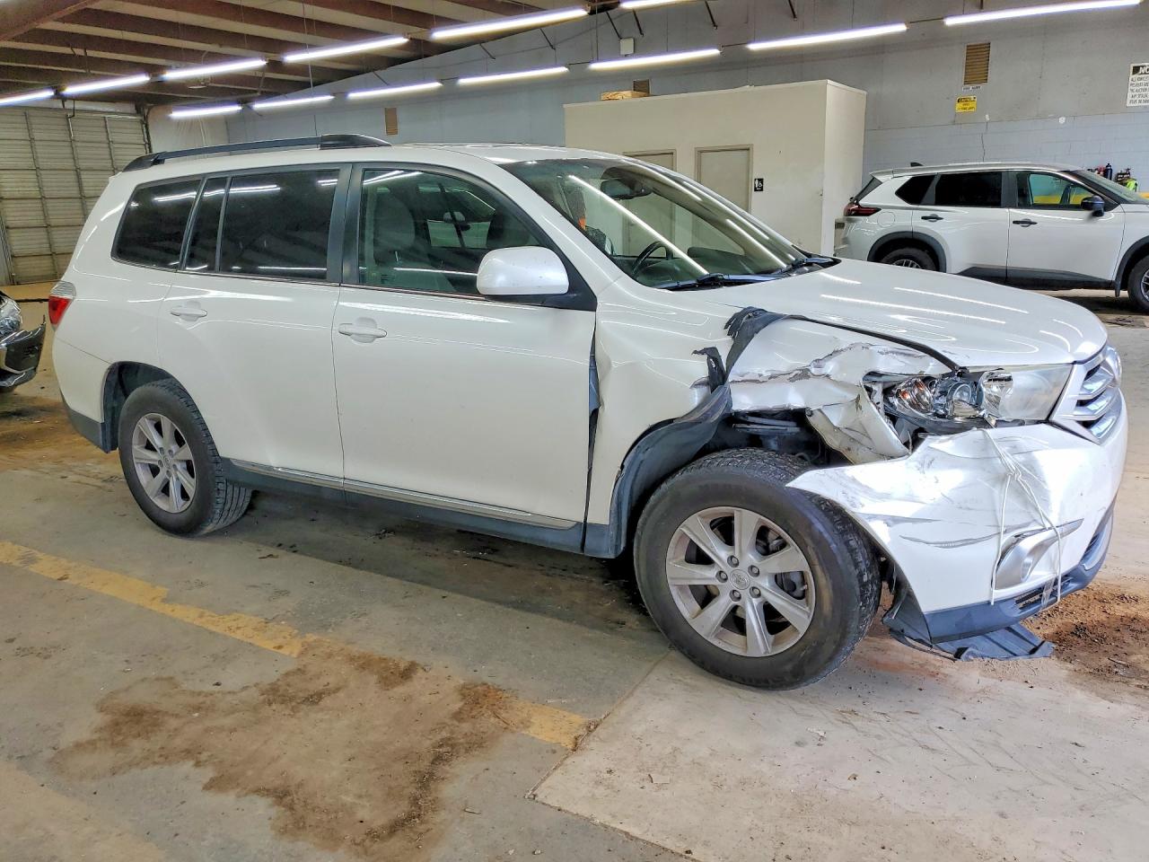 2012 Toyota Highlander Se White vin: 5TDZK3EH0CS089541