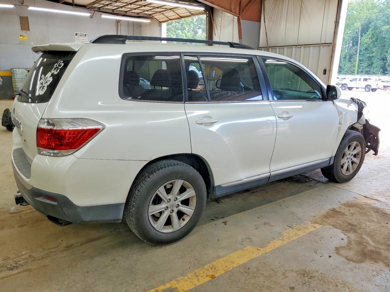 2012 Toyota Highlander Se White vin: 5TDZK3EH0CS089541
