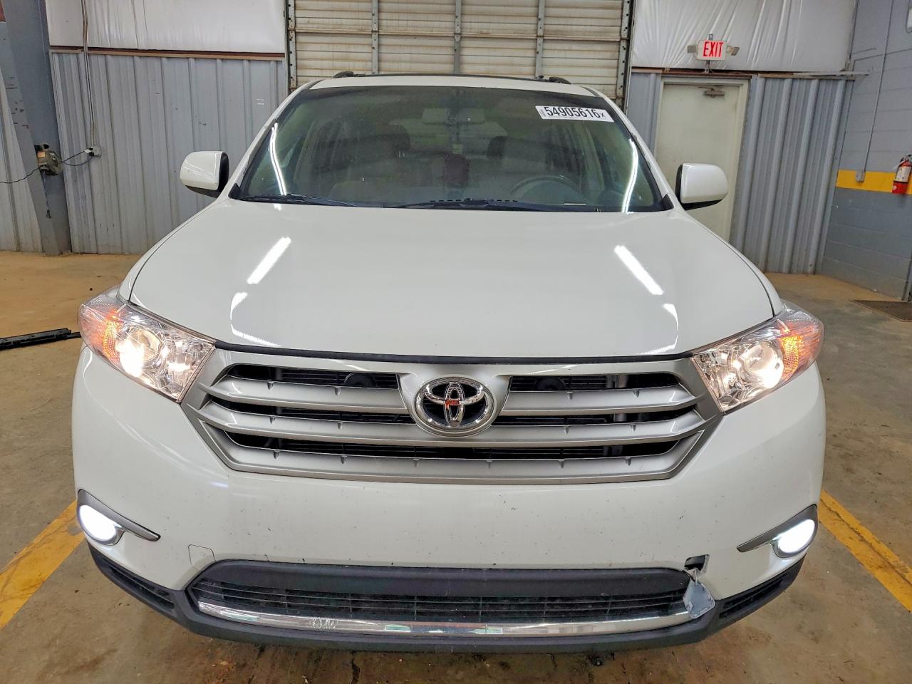 2013 Toyota Highlander Se White vin: 5TDZK3EH0DS096703