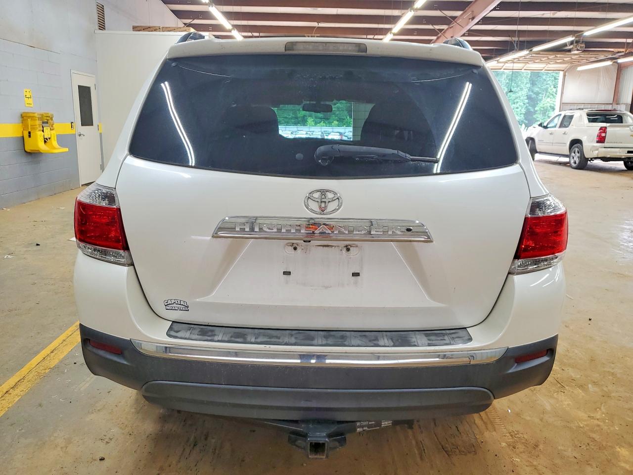 2013 Toyota Highlander Se White vin: 5TDZK3EH0DS096703