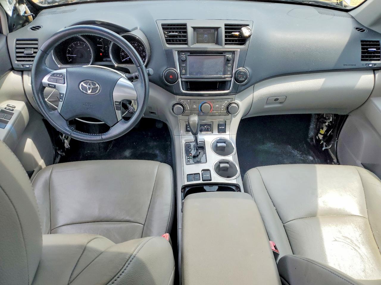 2013 Toyota Highlander Se Gray vin: 5TDZK3EH0DS118425