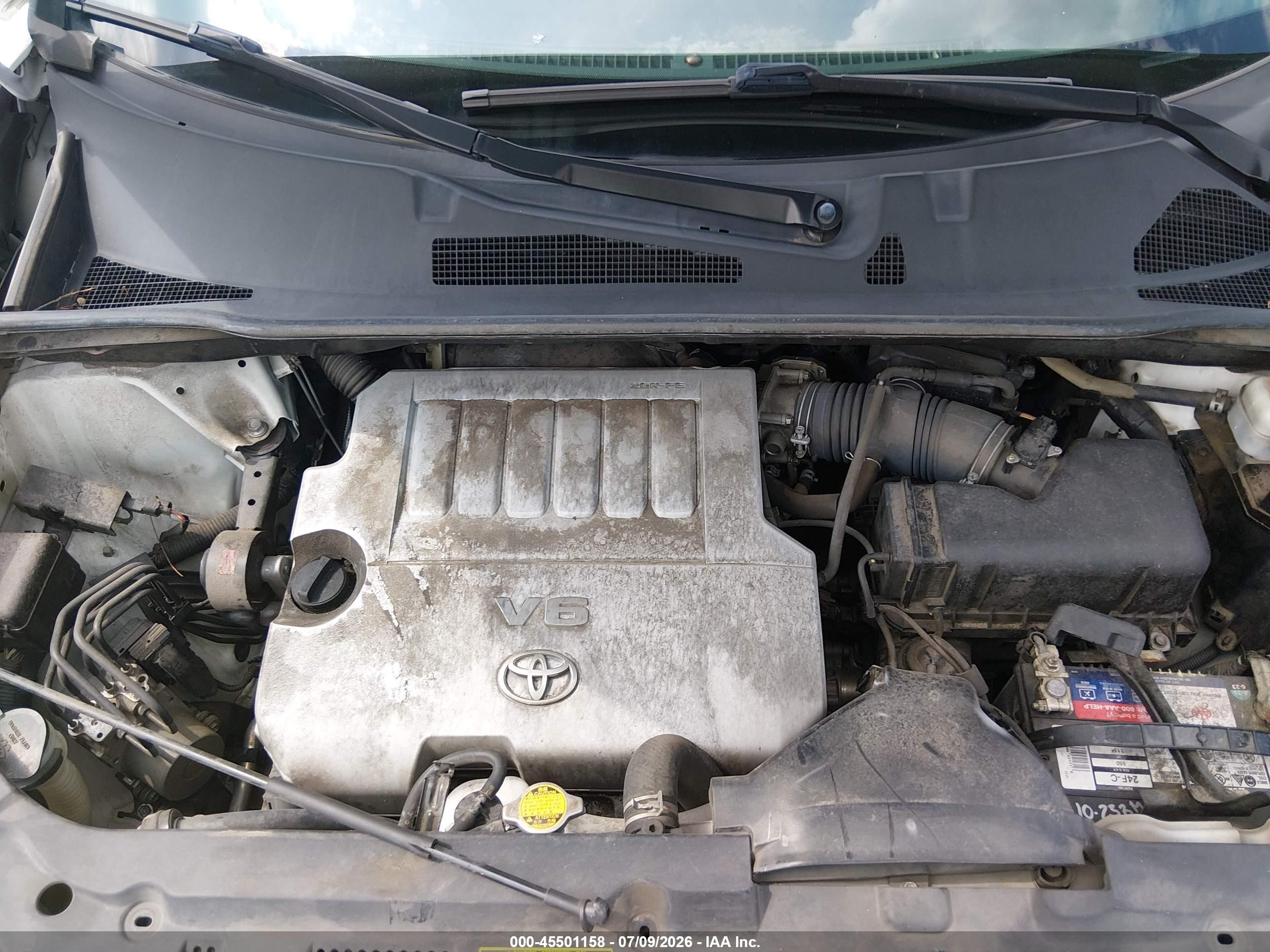 2013 Toyota Highlander Base Plus V6 Белый vin: 5TDZK3EH0DS126086