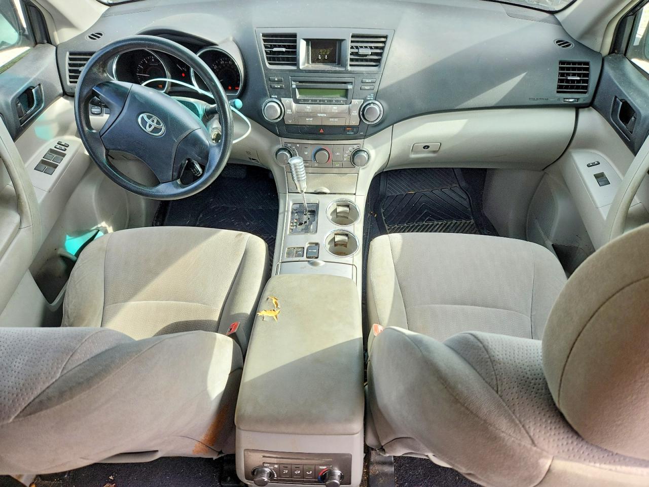2011 Toyota Highlander Base Gray vin: 5TDZK3EH1BS025944