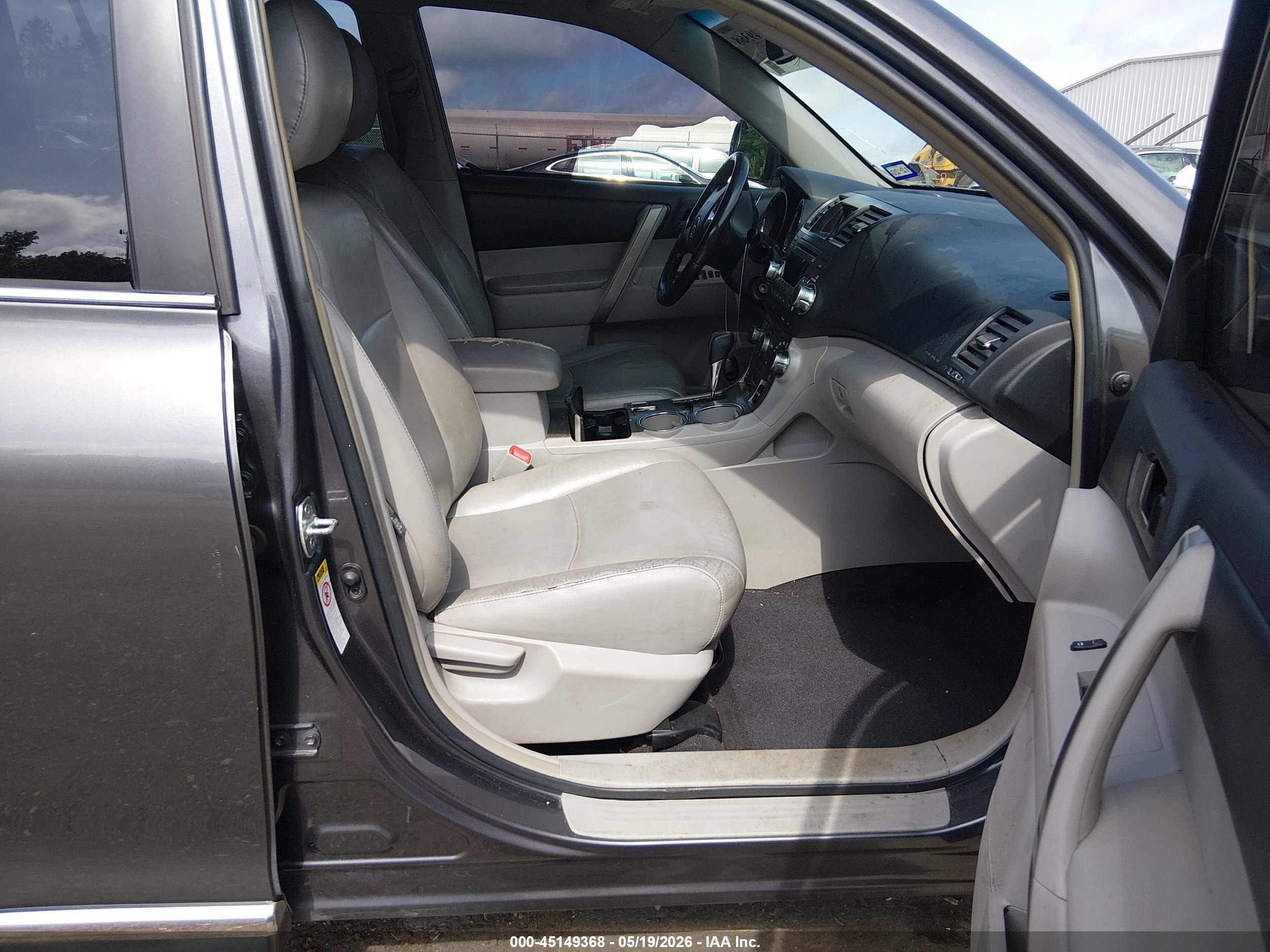 2011 Toyota Highlander Se V6 Gray vin: 5TDZK3EH1BS030383