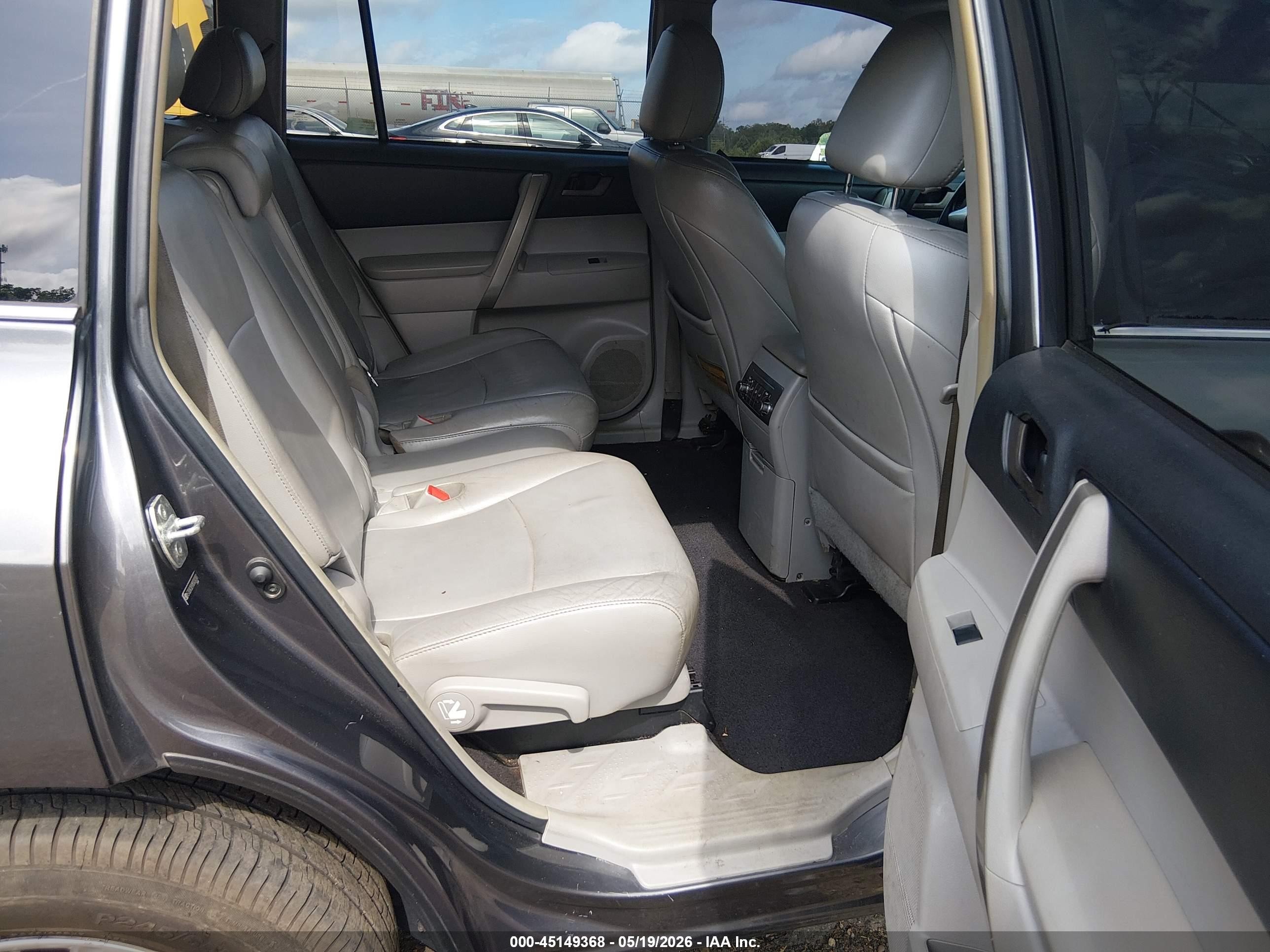 2011 Toyota Highlander Se V6 Gray vin: 5TDZK3EH1BS030383