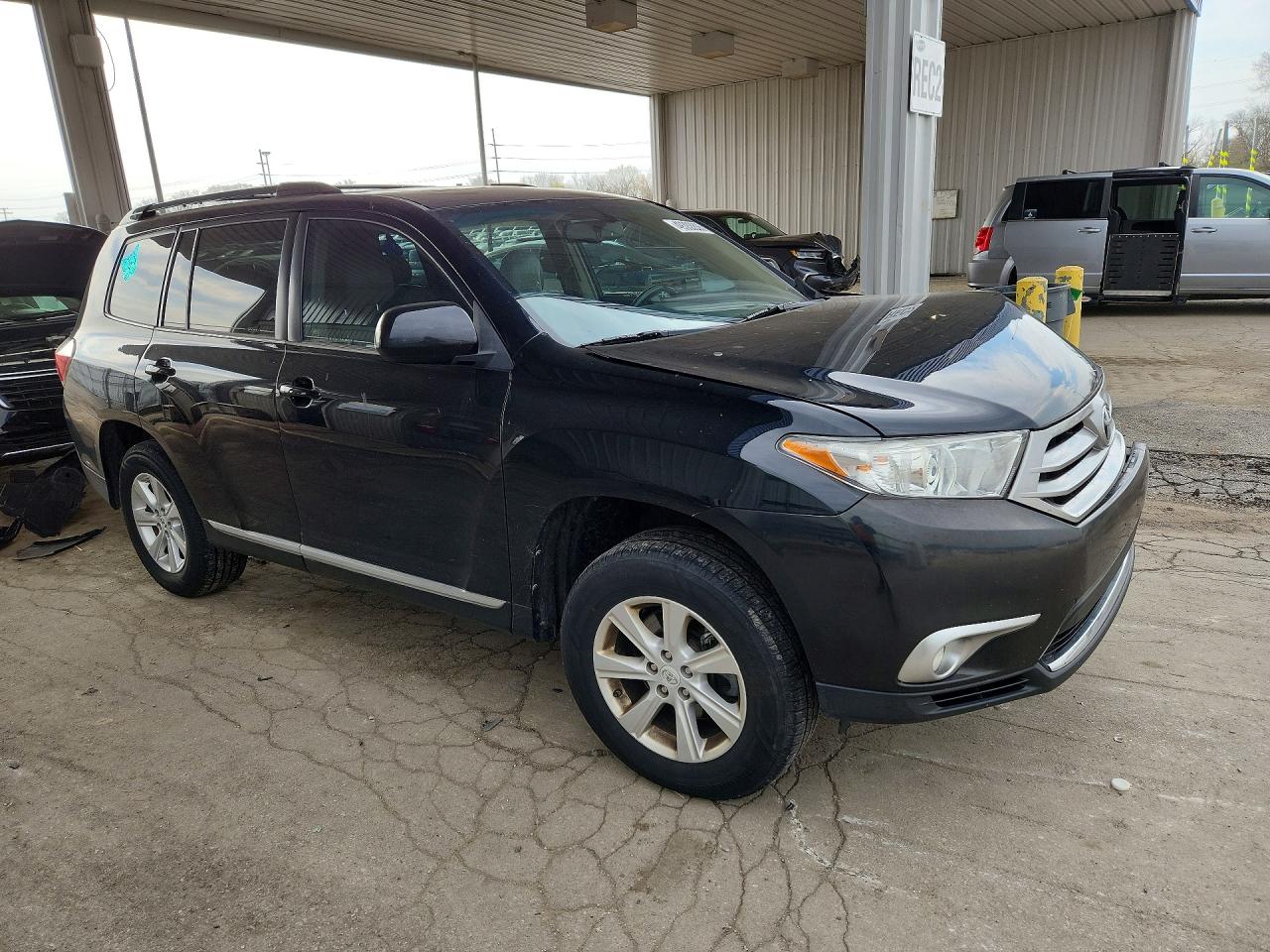 2011 Toyota Highlander Se Black vin: 5TDZK3EH1BS045692