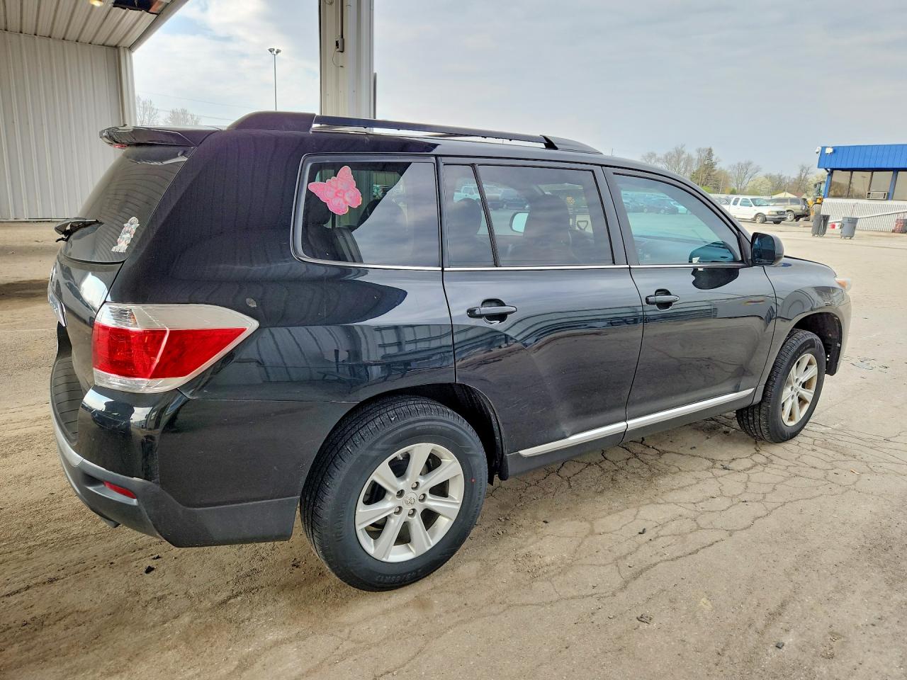 2011 Toyota Highlander Se Black vin: 5TDZK3EH1BS045692