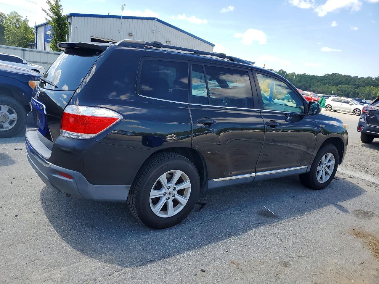 2012 Toyota Highlander Se Black vin: 5TDZK3EH1CS064048