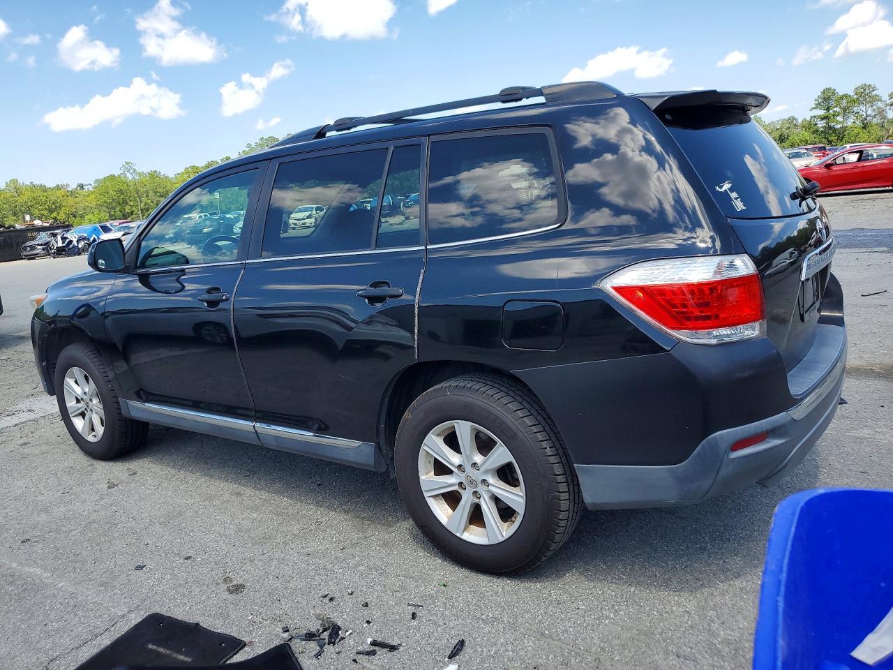 2012 Toyota Highlander Se Black vin: 5TDZK3EH1CS064048