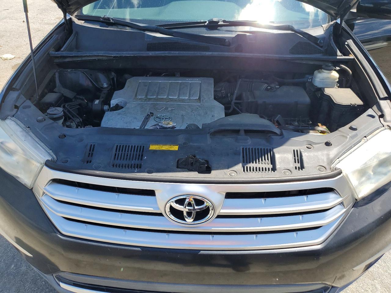 2012 Toyota Highlander Se Black vin: 5TDZK3EH1CS064048