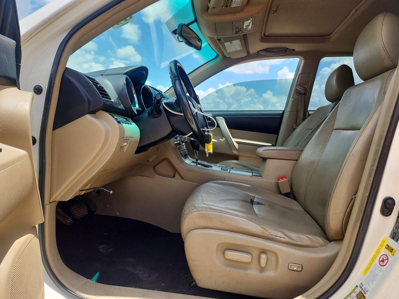 2012 Toyota Highlander Se White vin: 5TDZK3EH2CS050529