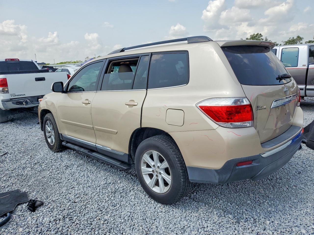 2012 Toyota Highlander Base Gold vin: 5TDZK3EH2CS058047