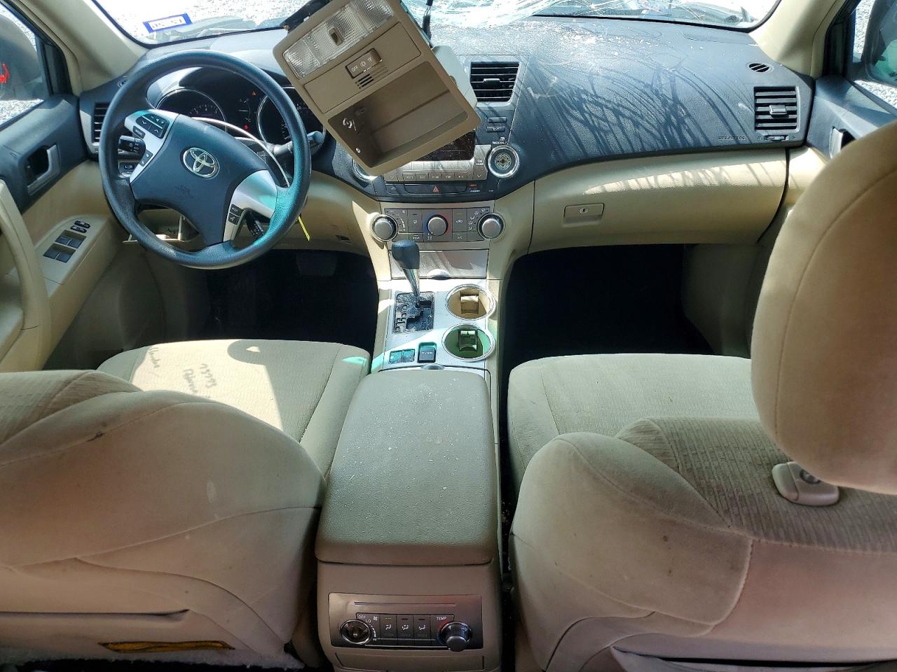 2012 Toyota Highlander Base Gold vin: 5TDZK3EH2CS058047