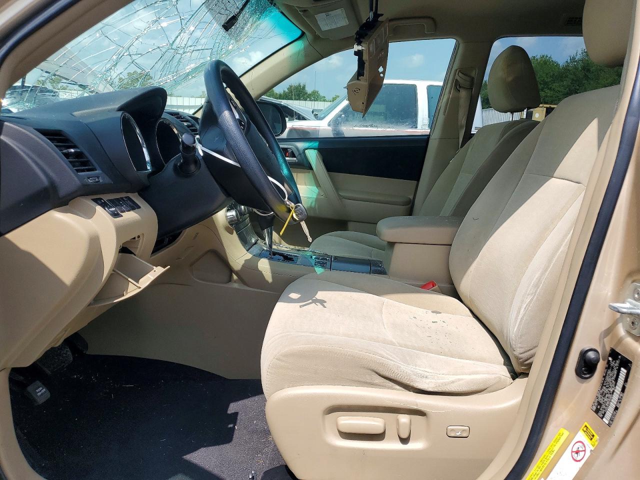 2012 Toyota Highlander Base Gold vin: 5TDZK3EH2CS058047