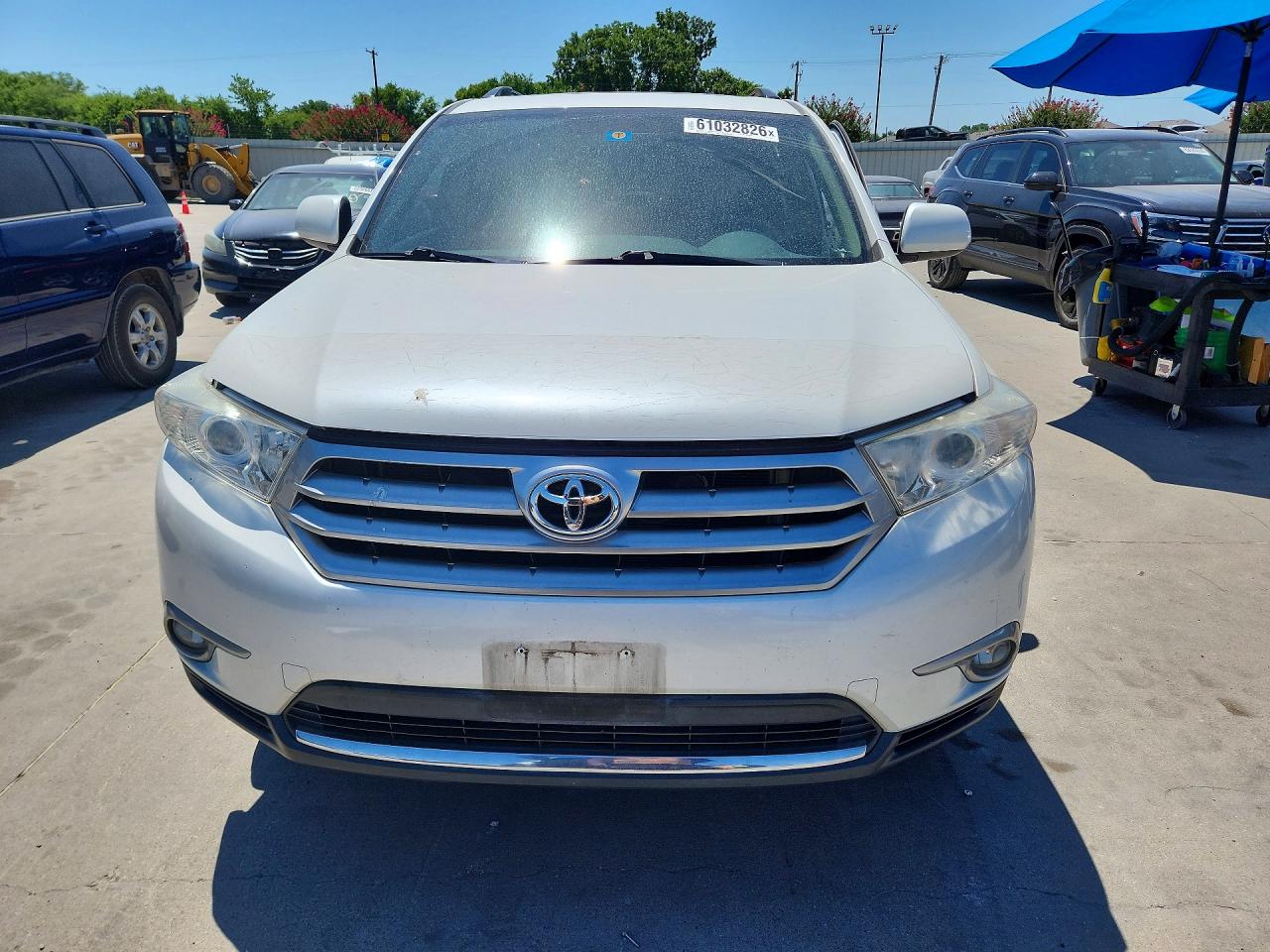 2013 Toyota Highlander Se White vin: 5TDZK3EH2DS136201