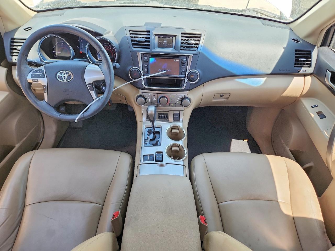 2013 Toyota Highlander Se White vin: 5TDZK3EH2DS136201