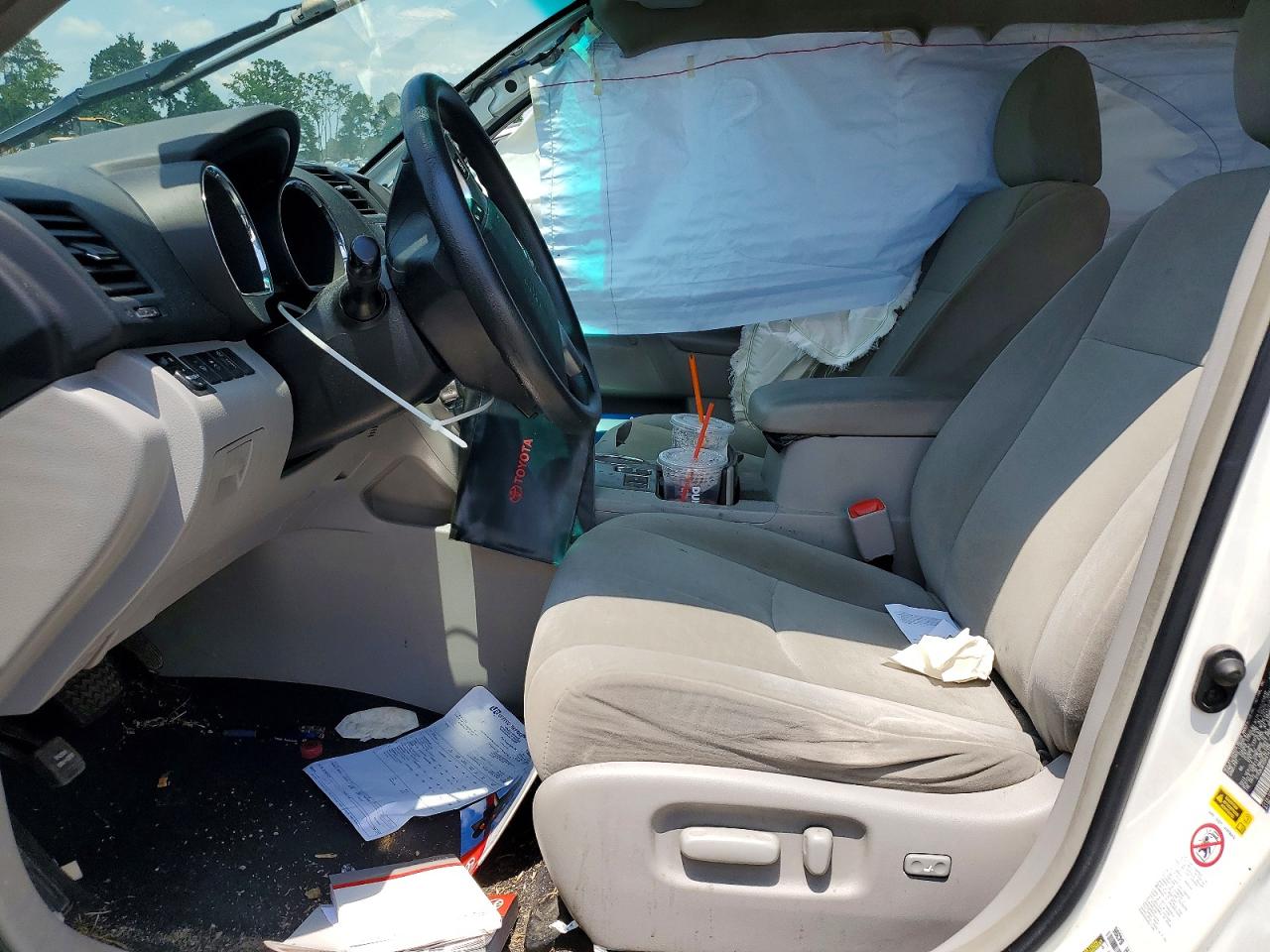2013 Toyota Highlander Plus Белый vin: 5TDZK3EH2DS142192