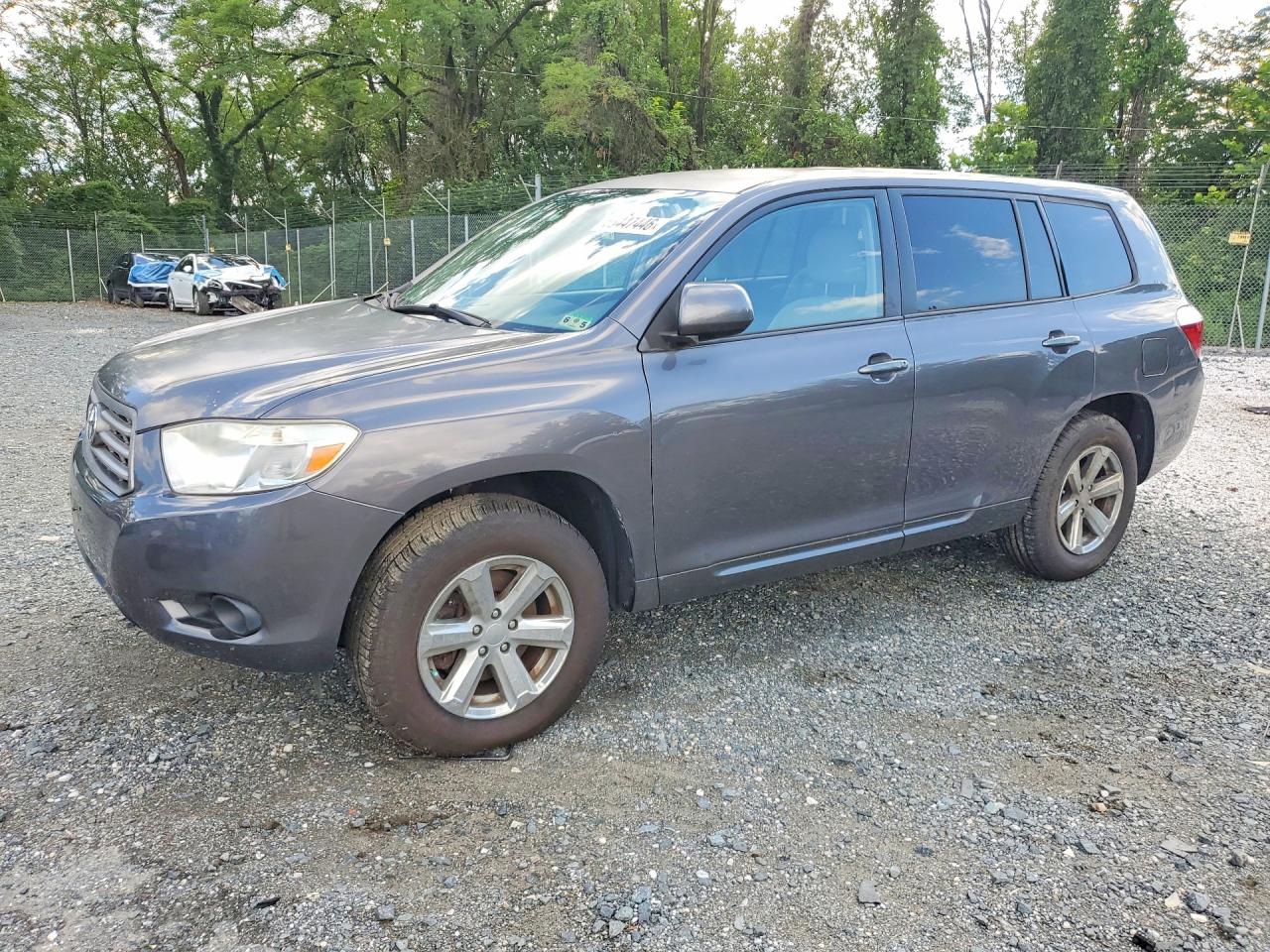 2010 Toyota Highlander Base Серебряный vin: 5TDZK3EH3AS009534