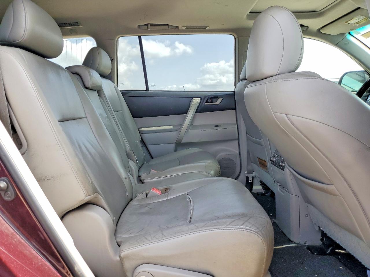 2011 Toyota Highlander Se Purple vin: 5TDZK3EH3BS041093