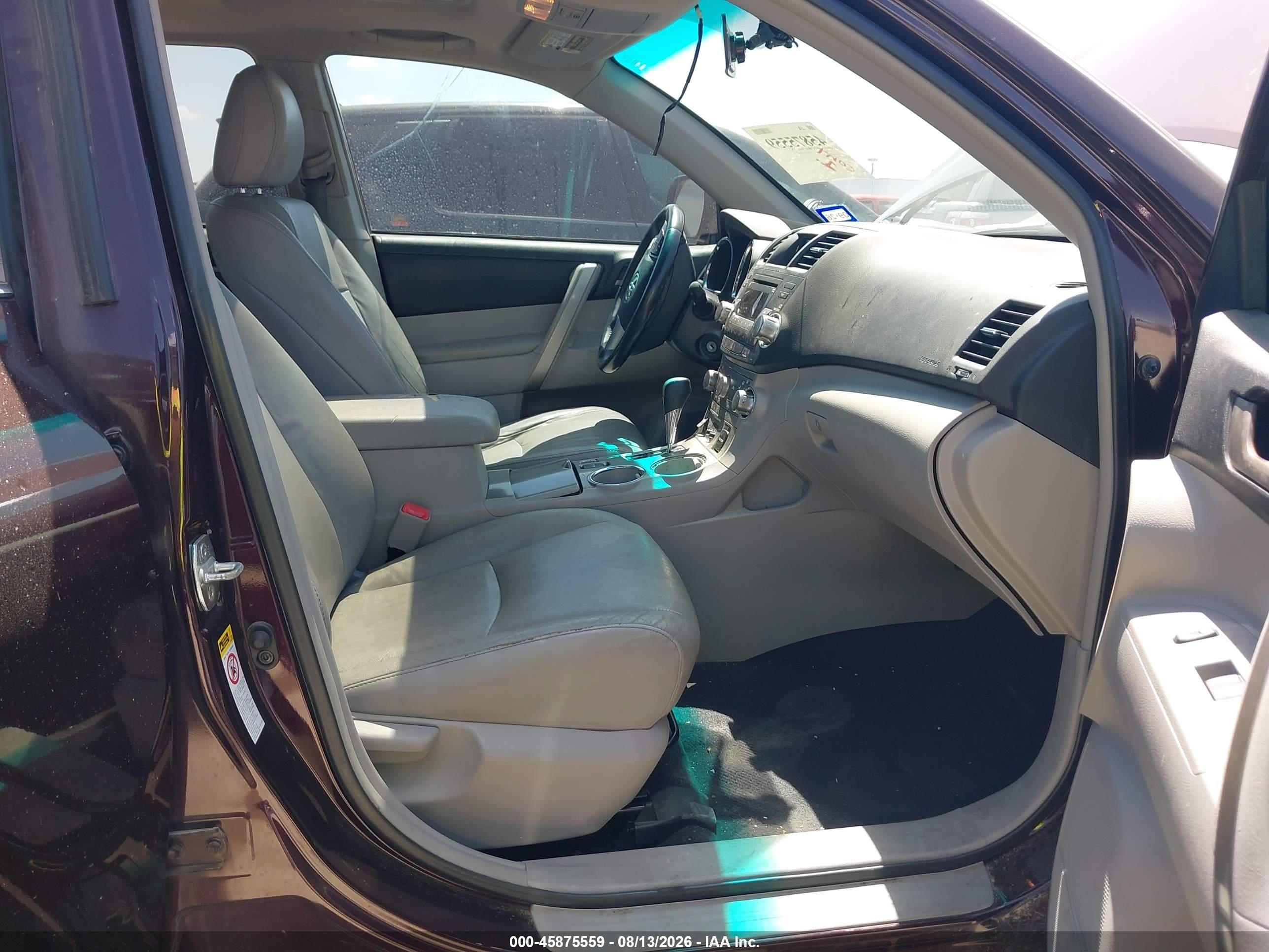 2011 Toyota Highlander Se V6 Burgundy vin: 5TDZK3EH3BS044270