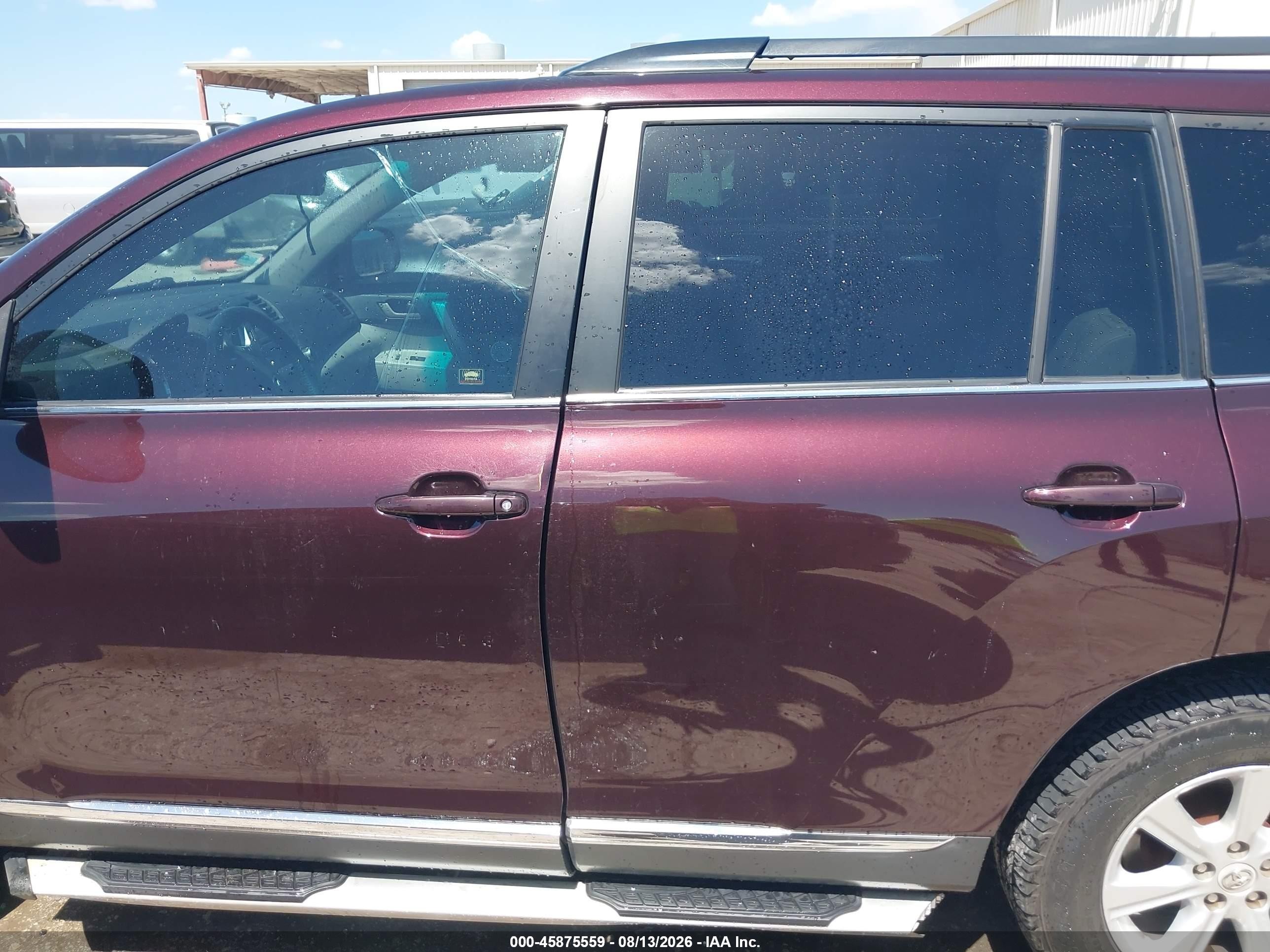 2011 Toyota Highlander Se V6 Burgundy vin: 5TDZK3EH3BS044270
