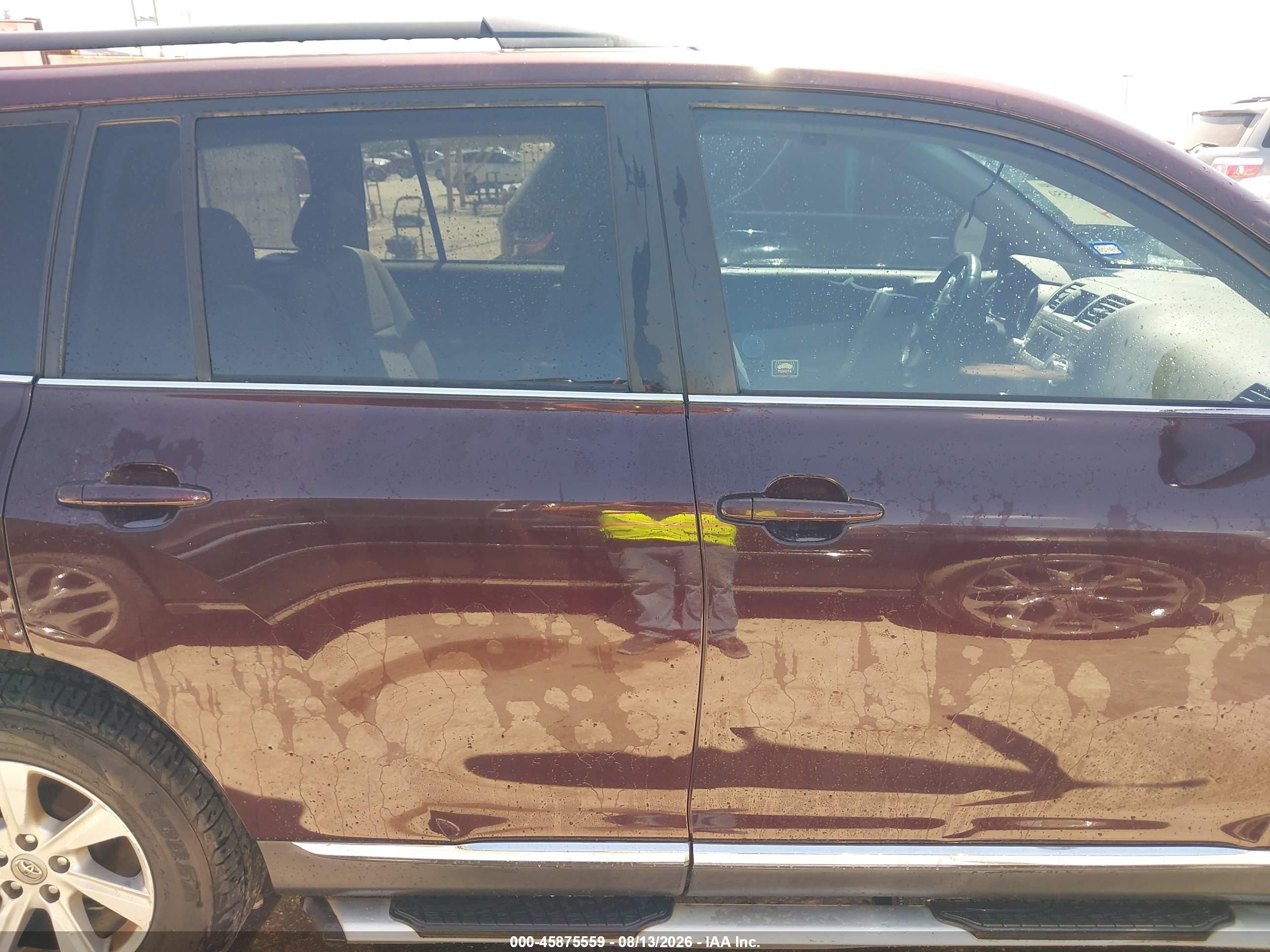 2011 Toyota Highlander Se V6 Burgundy vin: 5TDZK3EH3BS044270