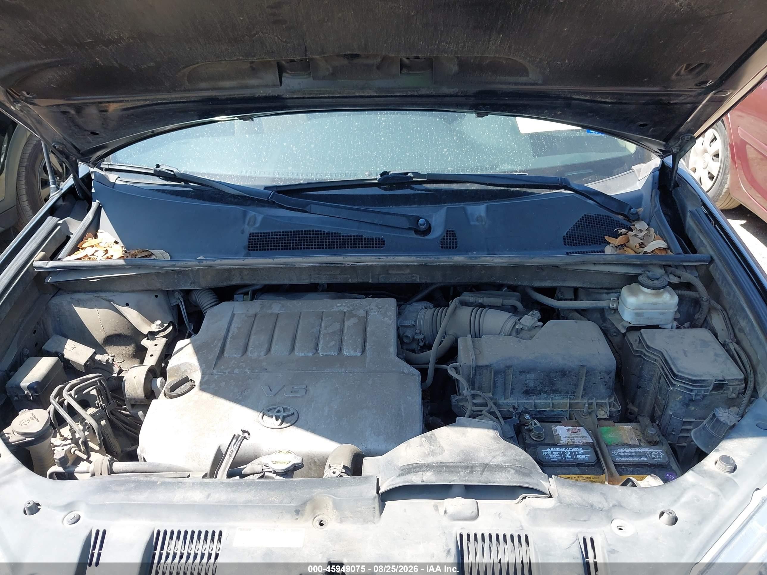 2012 Toyota Highlander Base V6 Black vin: 5TDZK3EH3CS050765