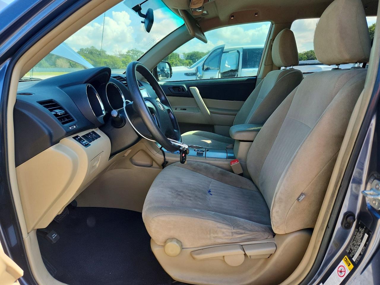 2012 Toyota Highlander Base Синий vin: 5TDZK3EH3CS052998
